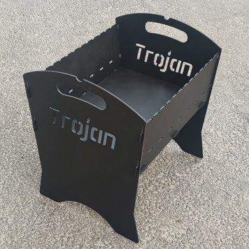 Розбірний мангал Trojan в чохлі (3мм) 433 фото